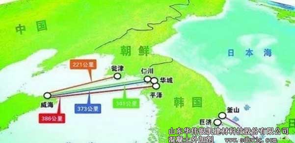 渤海湾海底隧道